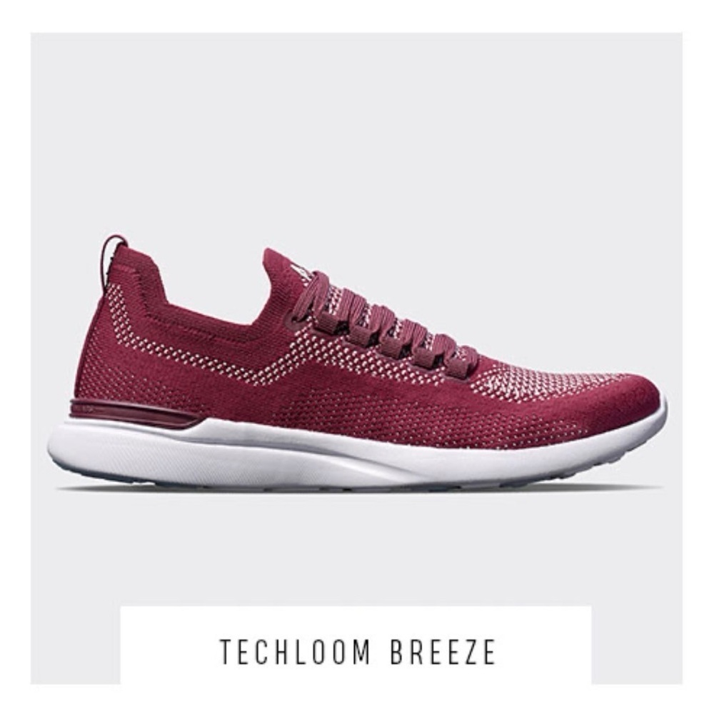 APL Techloom Breeze Burgundy Sneakers